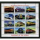 TRENES FERROCARRILES SIERRA LEONE HOJA BLOQUE ESPECIAL NUEVA MINT